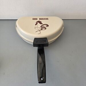 Vintage Nordic Ware Rooster Omelet Pan Good Morning Like New